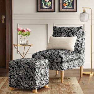 Rifle Paper Co. x Target Ottoman - 1 of 4