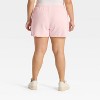 Women's French Terry Mid-Rise Lace Trim Pull-On Shorts - Wild Fable™ - 2 of 3