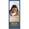 PosterPalooza | Panoramic Classic Modern Blue Frame - UV Acrylic, Foam Board Backing, Hanging Hardware - 2 of 4