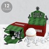 Big Dot of Happiness End Zone - Football - Treat Box Party Favors - Baby Shower or Birthday Party Goodie Gable Boxes - Set of 12 - 3 of 4