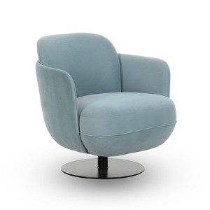 TOV Furniture Solange Velvet Swivel Chair - 1 of 4