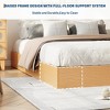 Solid Wood Platform Bed Frame - No Box Spring Needed with Wood Slat Support, Minimalist Bedroom Design (Pine, Easy Assembly) - 4 of 4