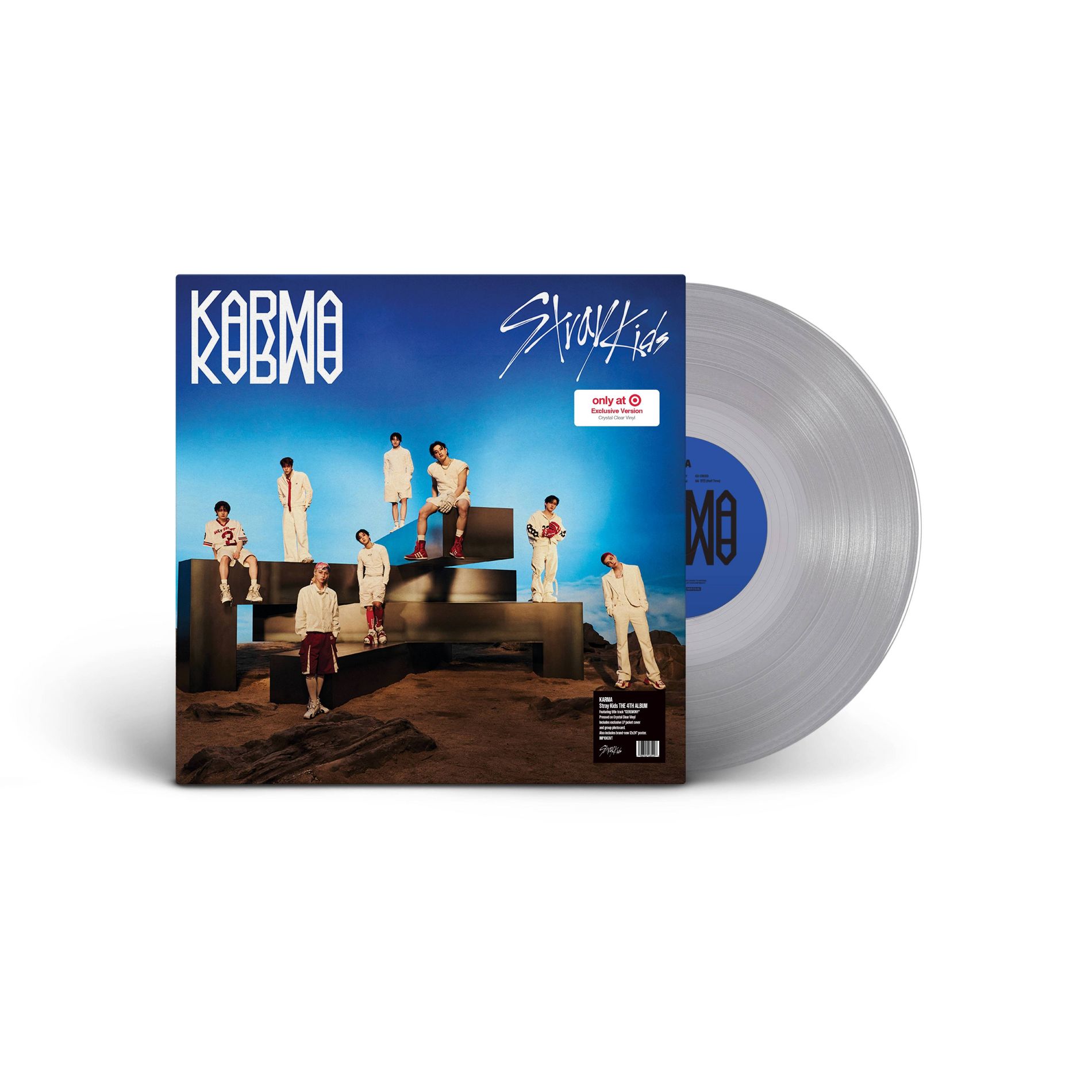 Stray Kids - KARMA (CRYSTAL CLEAR ) (Target Exclusive, Vinyl)