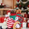 Pet Christmas Turtleneck Sweater Dog Cat Christmas Clothes Snowman Stripes Costume Winter Holiday Sweater for Small Medium Kitten Puppy Cats Dogs - 2 of 4