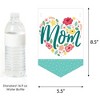 Big Dot of Happiness Colorful Floral Happy Mother's Day - We Love Mom Party Bunting Banner - Party Decorations - Happy Mother's Day - 2 of 4