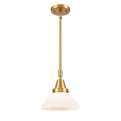 Caden - 1 Light Stem Hung Mini Pendant In Industrial Style-9.13 Inches Tall and 8 Inches Wide