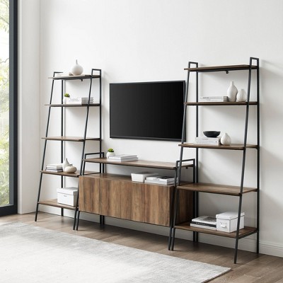 Urban Industrial Metal and Wood Entertainment Collection - Saracina Home
