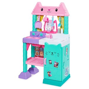 Gabby's Dollhouse Cakey Kitchen Playset with Accessories and Play Food - 1 of 4
