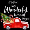 Women's Design By Humans It's The Most Wonderful Time Of The Year Christmas Shirt By TEEARTLAB Racerback Tank Top - 2 of 3