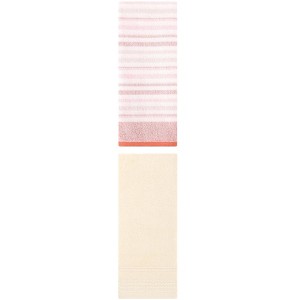 REGALWOVEN Striped Pattern Quick Drying Hand Towels for Bathroom 14" x 30"/13" x 27" 2 Pcs - 1 of 4
