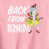 Boys' - Disney - Straight Outta Bermuda Graphic Long Sleeve Fleece Sweatshirt - 2 of 4