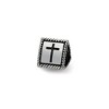 Black Bow Jewelry Sterling Silver Faith, Hope and Charity, 3-Sided Bead Charm - 3 of 4