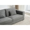 NicBex 83" Modern Sofa with Detachable Cover,3-Seater Cloud Couch with Dual Cushions,Space-Saving Sofas for Living Room,Bedroom - 4 of 4