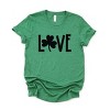 Simply Sage Market Love Clover Short Sleeve Tee - 2 of 4