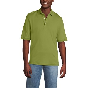 Lands' End Men's Short Sleeve Cotton Supima Polo Shirt - 1 of 3