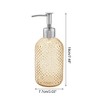 Unique Bargains Elegant Soap Pump Dispenser for Bathroom 13.52oz 1 Pc - 4 of 4