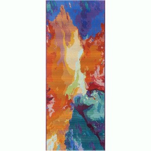 Unique Loom    Outdoor Modern Monteverde Area Rug - 1 of 4