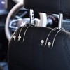 TruAIR Rhinestone Car Headrest Hooks (2-Pack) - 3 of 4