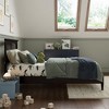 AFI Furnishings Becket Twin Solid Wood Low Profile Platform Bed, Espresso - 4 of 4