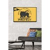 Trends International he Wizarding World: Harry Potter - Hufflepuff Clubhouse Crest Framed Wall Poster Prints - 2 of 4
