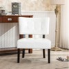 CENGHU Blended Leather Tufted Accent Chair, Living Room Chair with Oversized Seating - 2 of 4