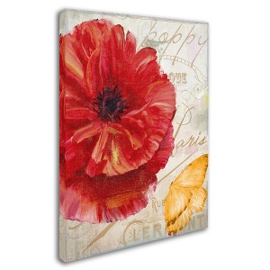Trademark Fine Art -Color Bakery 'Red Poppy' Canvas Art - 1 of 3