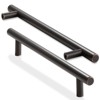 Cauldham Solid Stainless Steel Euro Cabinet Pull Oil Rubbed Bronze (7-1/2" Hole Centers) - 10 Pack - 2 of 4