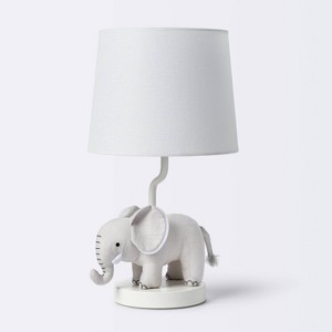 Plush Elephant Table Lamp (Includes LED Light Bulb) - Cloud Island™ - 1 of 4