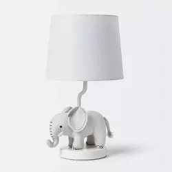 Plush Elephant Table Lamp Includes LED Light Bulb - Cloud Island™