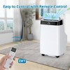 Portable Air Conditioners, 10000BTU 3-in-1 AC Unit with Cooling, Dehumidifier & Fan Modes, Remote Control,  Quiet Freestanding AC for 450 Sq.Ft - 4 of 4