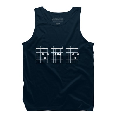 Men's Design By Humans Rocking Dad Guitar Chords By HoangCathrine Tank Top