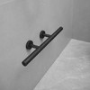 BWE 12 in. Wall Mounted Corner Shower Foot Rest Bar for Shaving Legs Bathroom/Spa - 4 of 4