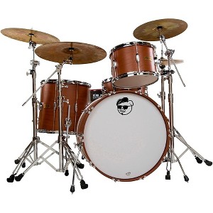 Pork Pie Hip Pig 3-Piece Rock Shell Pack Exotic Eastern Mahogany Satin Natural - 1 of 1