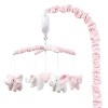 The Peanutshell Pink Elephant Crib Bedding Set, 3pc to 12 Pc, For Girls - 3 of 4