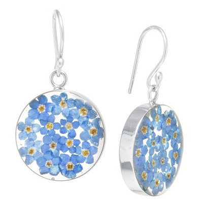 Fine Jewelry Drop Earring Sterling Blue