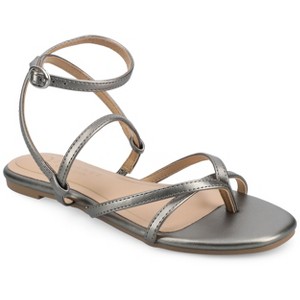Journee Women's Serissa Flat Sandals - 1 of 4