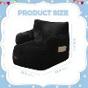 MAXYOYO Kids Bean Bag Chair, Stuffed Toddler Bean Bag Sofa with Filler for Gaming, Reading - 2 of 4