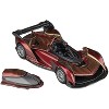 McLaren Solus GT Wine Red Metallic with Gold Stripes 1/64 Diecast Model Car by CM Model - 2 of 4