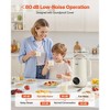 VEVOR 8-in-1 Nut Milk Maker, 34oz Soy Milk Maker 180W for Oat, Nut, Soy,Juice,Milkshake,Rice Cereal & Plant-Based Drinks,Self-Cleaning,Boil,12H Delay - 4 of 4