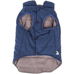 Touchdog (R) Waggin Swag Ultra-Plush Insulated and Reversible Dog Coat - 1 of 4