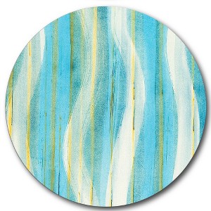 Courtside Market Global Wonders Photography Collection, White Lines Statement Piece Wood Décor - 1 of 4