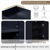 VYNXARIA TREXM Modern Black Sideboard Buffet Cabinet with Gold Legs - Stylish Storage Solution - 4 of 4