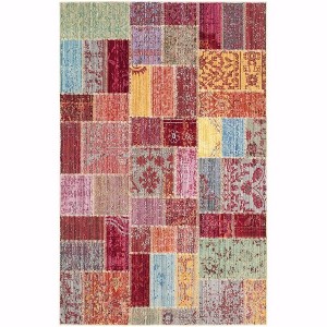 Valencia VAL217 Power Loomed Area Rug Multi 4' X 6' - Safavieh. - 1 of 3