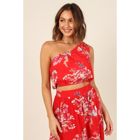 Petal And Pup Women's Laura Top - Red Floral S : Target