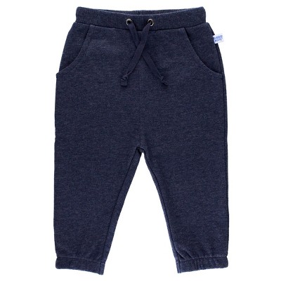 Ruggedbutts Heather Navy Knit Jogger Pants - Blue : 12-18 Months : Target