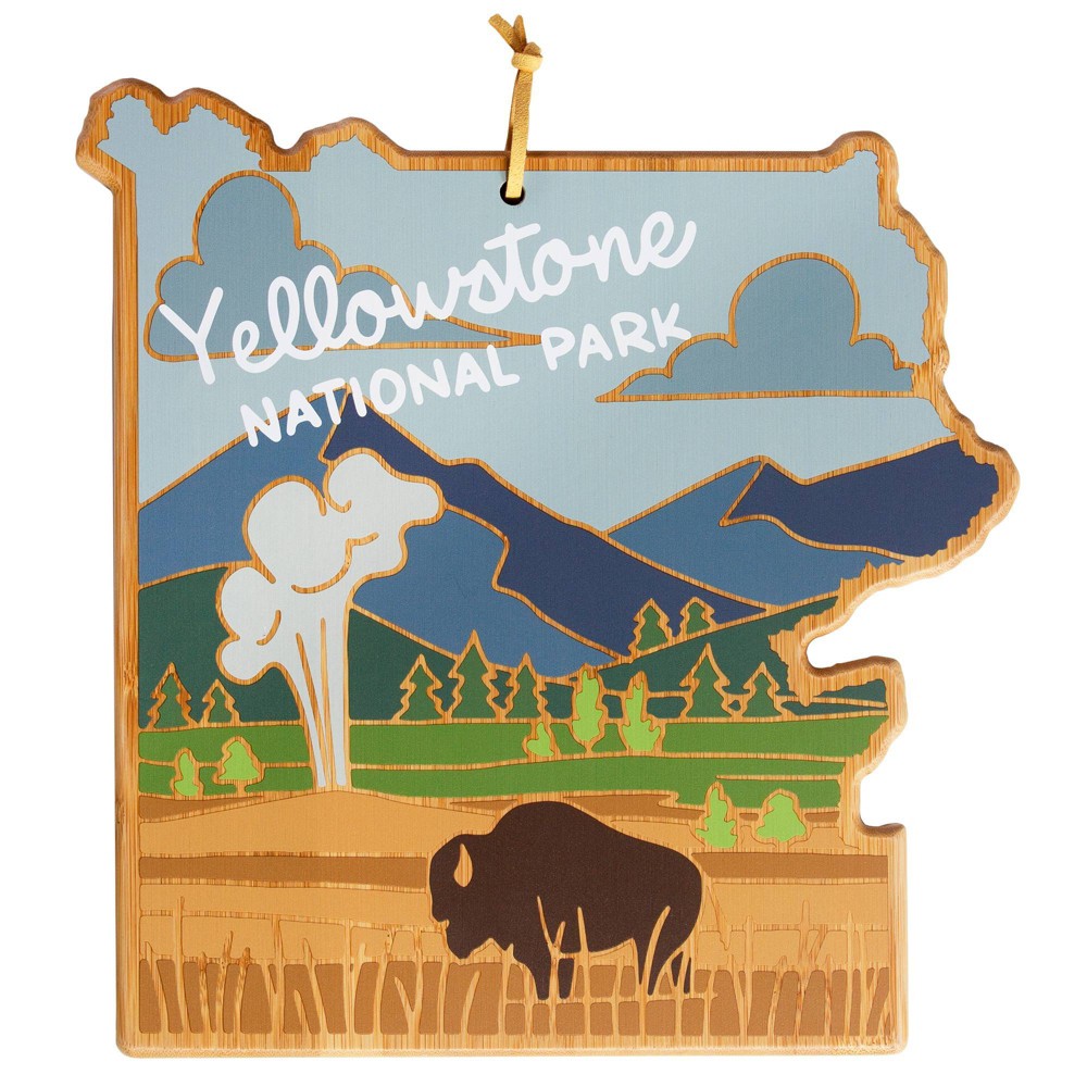 Totally Bamboo Yellowstone Summer Stokes Cutting Board