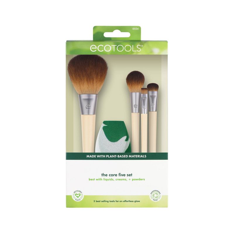 EcoTools Core Five Makeup Brush &#38; Sponge Set - 5pc, 3 of 9