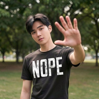 Мужские футболки Crazy Dog T-Shirts, Inc. Mens Nope T shirt Funny Not Today Sarcasm Humorous Joke Gag Gift for Adult - Crazy Dog Men's T Shirt for Introverts Black M — фото 3