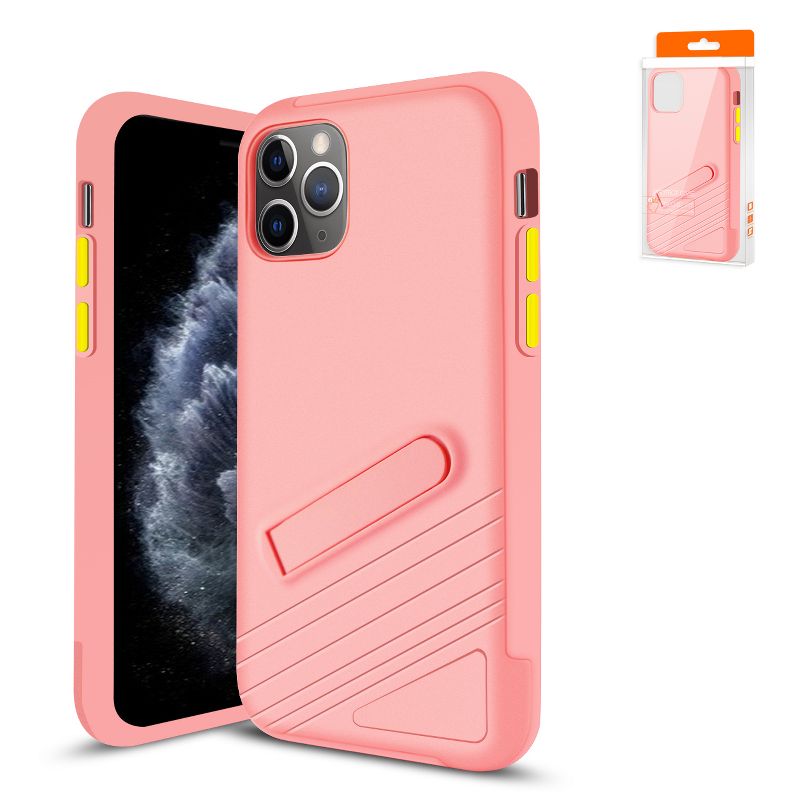Reiko Apple iPhone 11 Pro Armor Cases in Pink, 1 of 5