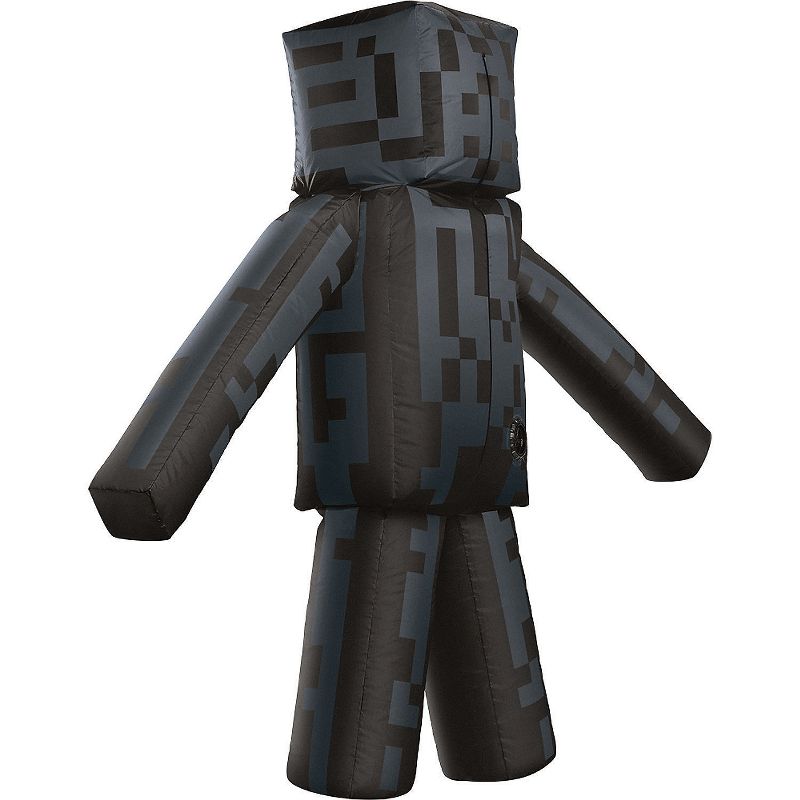 Disguise Boys' Minecraft Inflatable Enderman Costume - Size One Size Fits Most - Black, 2 of 3